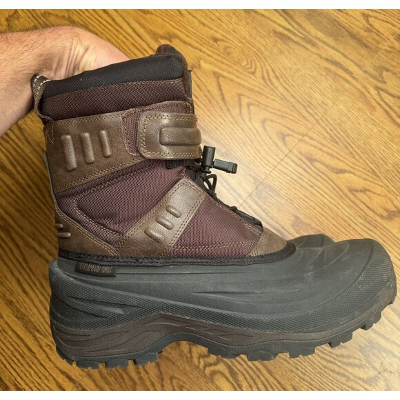 ICE FIELDS Andes Boots Waterproof Insulated Mens 10 Leather Upper - Picture 11 of 12